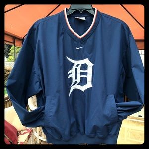 Nike Detroit Tigers Pull-over Windbreaker